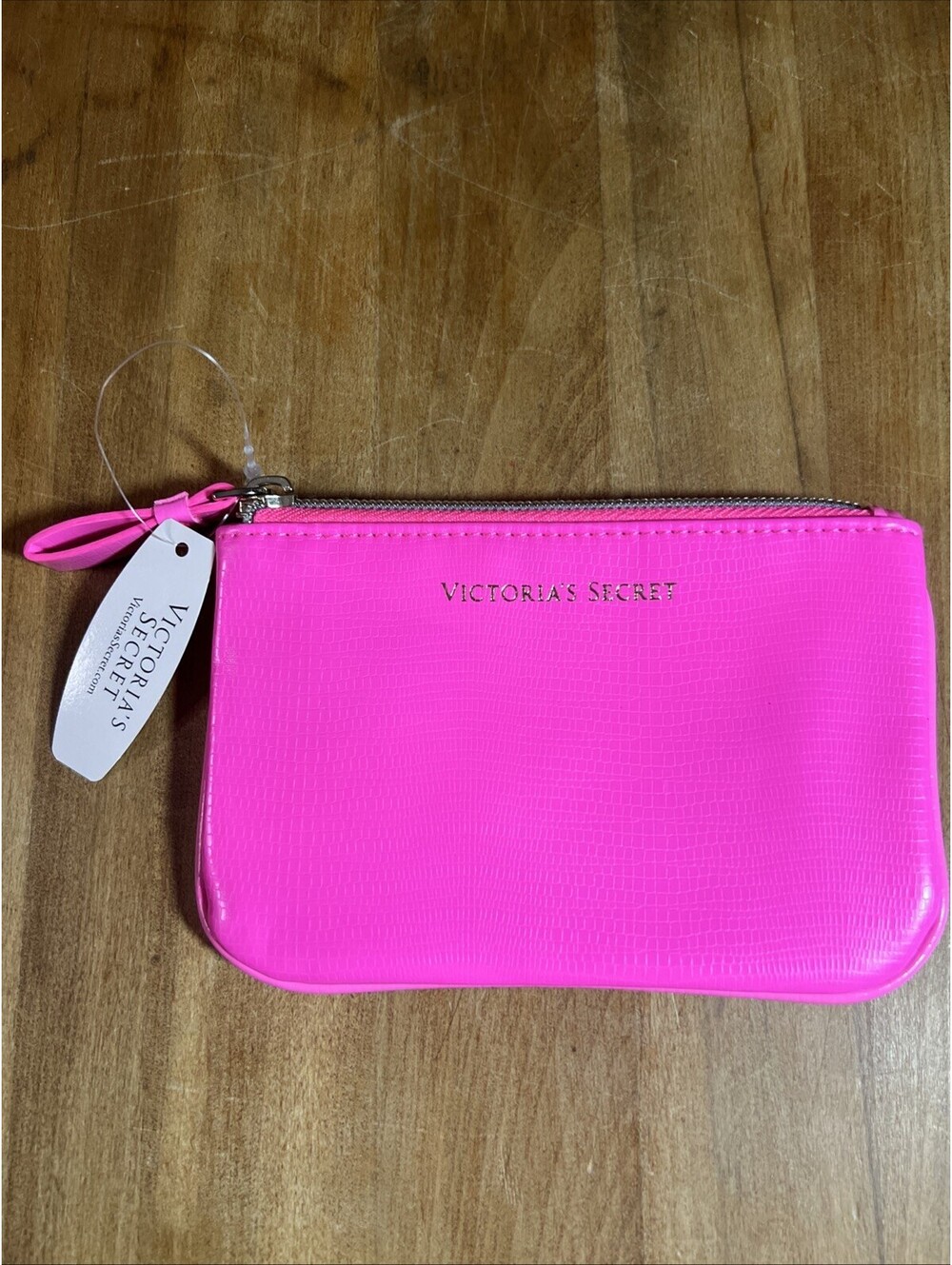 Victoria’s Secret Hot Pink Keychain Coin Purse, New